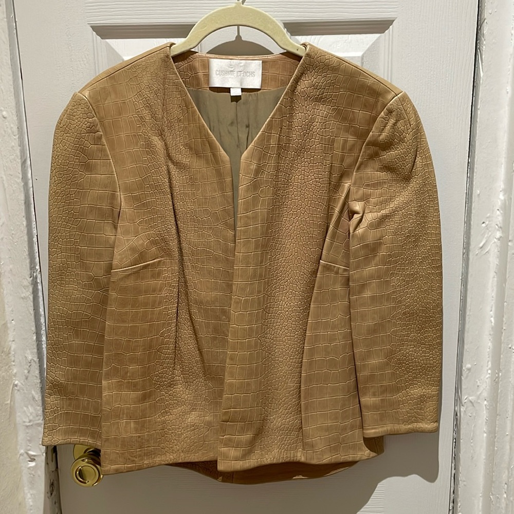 Cushnie Et Ochs leather jacket